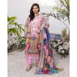 Janan Printed Lawn Embroidered Suit 3Pcs with Cut Work Dupatta - 7, Women, 3Pcs Shalwar Suit, Zesh Textile, Chase Value