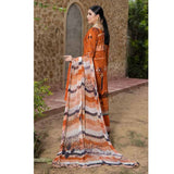 Schick Tulsi Chikankari Embroidered Un-stitched 3pcs Suit - 3, Women, 3Pcs Shalwar Suit, MI Creation, Chase Value