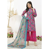 Bin Hameed Shalizeh Lawn Printed CO-Ords Unstitched 3Pcs Suit - 8, Women, 3Pcs Shalwar Suit, Rana Arts, Chase Value
