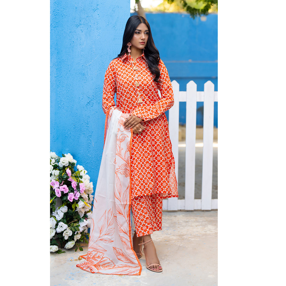 Salina Separates By Regalia Printed Lawn Unstitched 3Pcs Suit V-2 - 8, Women, 3Pcs Shalwar Suit, Regalia Textiles, Chase Value