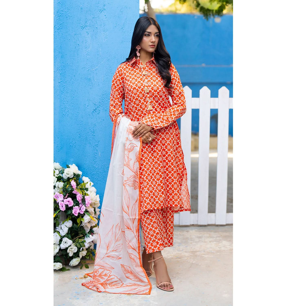 Salina Separates By Regalia Printed Lawn Unstitched 3Pcs Suit V-2 - 8, Women, 3Pcs Shalwar Suit, Regalia Textiles, Chase Value