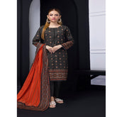 Salina Weaving Dobby By Regalia Lawn Printed Unstitched 3Pcs Suit V-2 - 8, Women, 3Pcs Shalwar Suit, Regalia Textiles, Chase Value