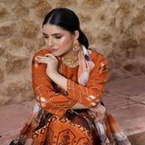 Schick Tulsi Chikankari Embroidered Un-stitched 3pcs Suit - 3, Women, 3Pcs Shalwar Suit, MI Creation, Chase Value