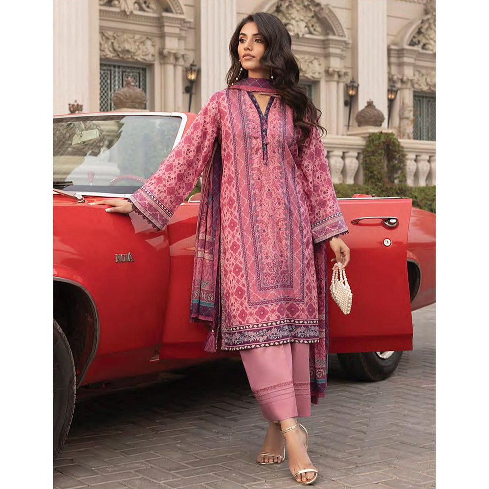 Komal By LSM Textiles Lawn Printed Unstitched 3Pcs Suit - LG-RL-0166, Women, 3Pcs Shalwar Suit, LSM Textiles, Chase Value