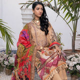 Janan Printed Lawn Embroidered Suit 3Pcs with Cut Work Dupatta - 9, Women, 3Pcs Shalwar Suit, Zesh Textile, Chase Value