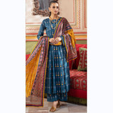 Colors Identic Separates By Al Zohaib Digital Printed 3 Pcs Suit - 9, Women, 3Pcs Shalwar Suit, Al-Zohaib Textiles, Chase Value