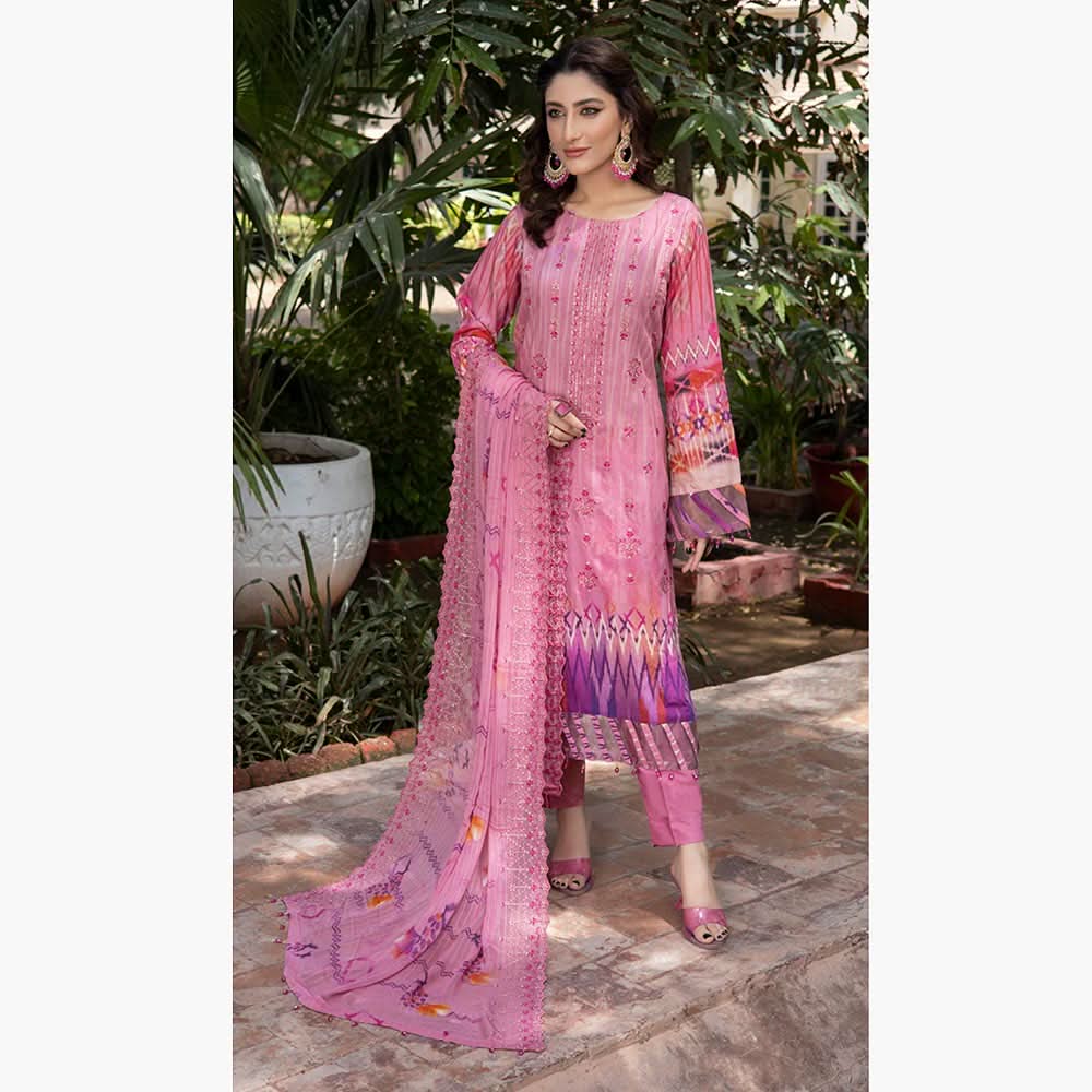 Schick Kinara Series Viscose Edition With Fancy Dupatta - 9, Women, 3Pcs Shalwar Suit, MI Creation, Chase Value