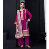 Salina Weaving Dobby By Regalia Lawn Printed Unstitched 3Pcs Suit V-2 - 9, Women, 3Pcs Shalwar Suit, Regalia Textiles, Chase Value