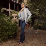 Eminent Women's Western Top - Sky Blue, Women T-Shirts & Tops, Eminent, Chase Value