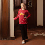 Eminent Girls Full Sleeves T-shirt - Samba Red, Girls T-Shirts, Eminent, Chase Value