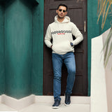 Eminent Men's Full Sleeves Hoodie - Oatmeal, Men's Jackets & Hoodies, Eminent, Chase Value