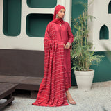 Eminent Women's Viscose Embroidered Unstitched Suit With Fancy Dupatta - Maroon, Women, 3Pcs Shalwar Suit, Eminent, Chase Value