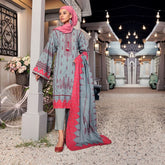 Eminent Women's Khaddar Unstitched 3pcs Suit - 15, Women, 3Pcs Shalwar Suit, Eminent, Chase Value