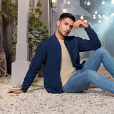 Eminent Men's Full Sleeves Jacket - Navy Blue, Men's Jackets & Hoodies, Eminent, Chase Value