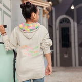 Eminent Girls Hoodie Jacket - Oatmeal, Girls Jackets, Eminent, Chase Value