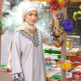 Women's Chambray Embroidered 2pcs Suit - Maroon, Women Shalwar Suits, Chase Value, Chase Value