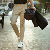 Men's Casual Cotton Pant - Khaki, Men's Formal Pants, Chase Value, Chase Value