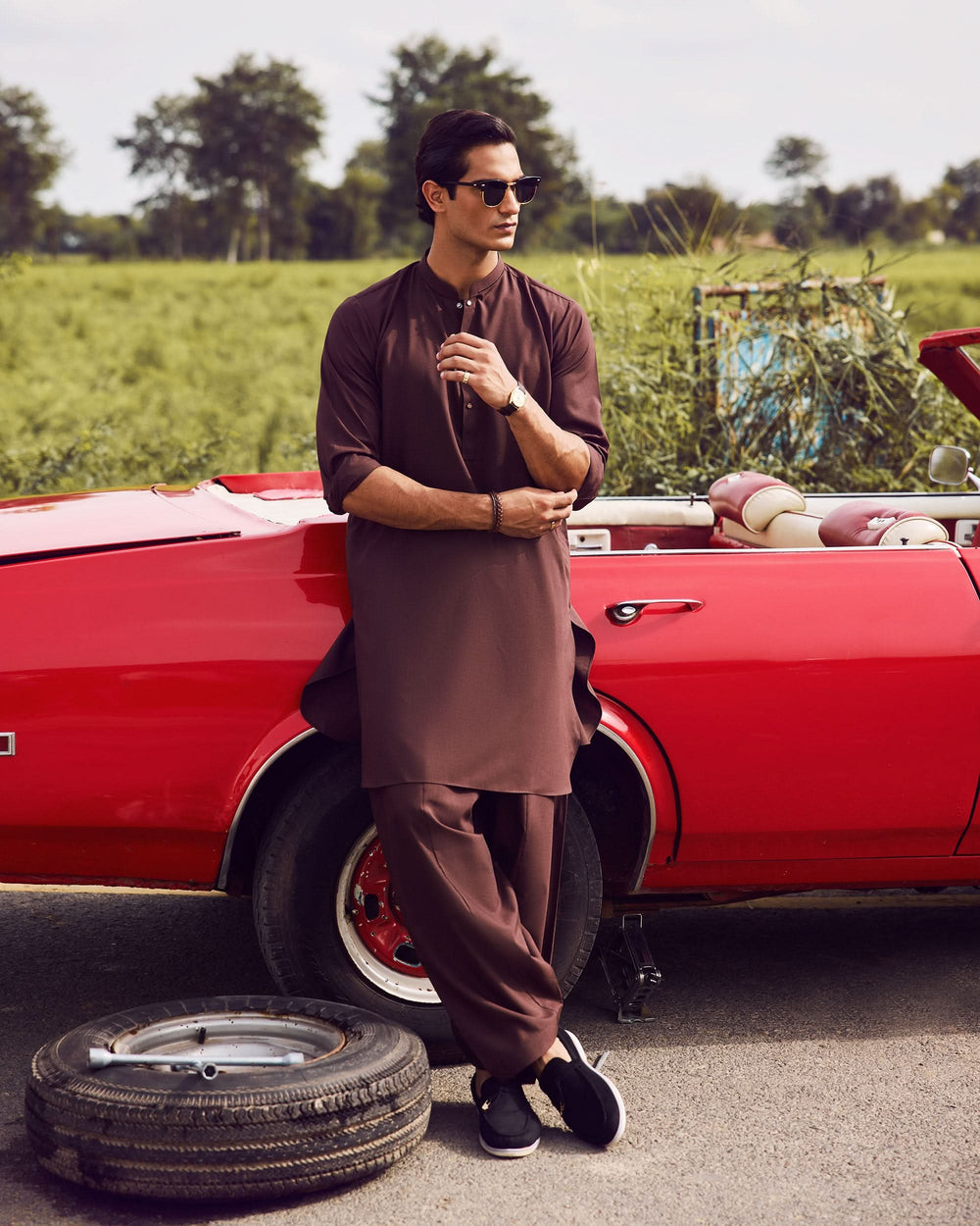 Eminent Men Embroidered Shalwar Suit, Men's Shalwar Kameez, Eminent, Chase Value