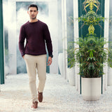 Eminent Men's Full Sleeves Sweater - Maroon, Men's Sweater & Sweat Shirts, Eminent, Chase Value
