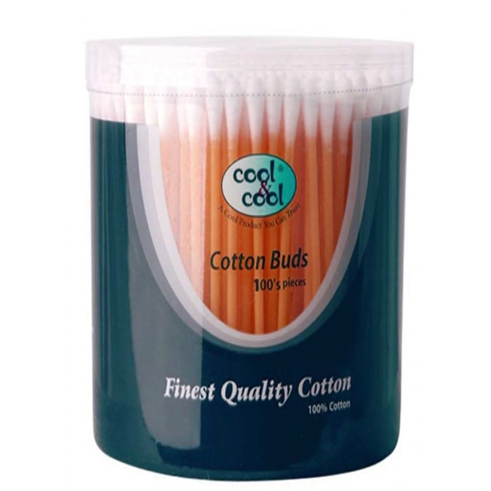 Cool And Cool Cotton Buds 100 Pcs, Beauty & Personal Care, Health & Hygiene, Chase Value, Chase Value