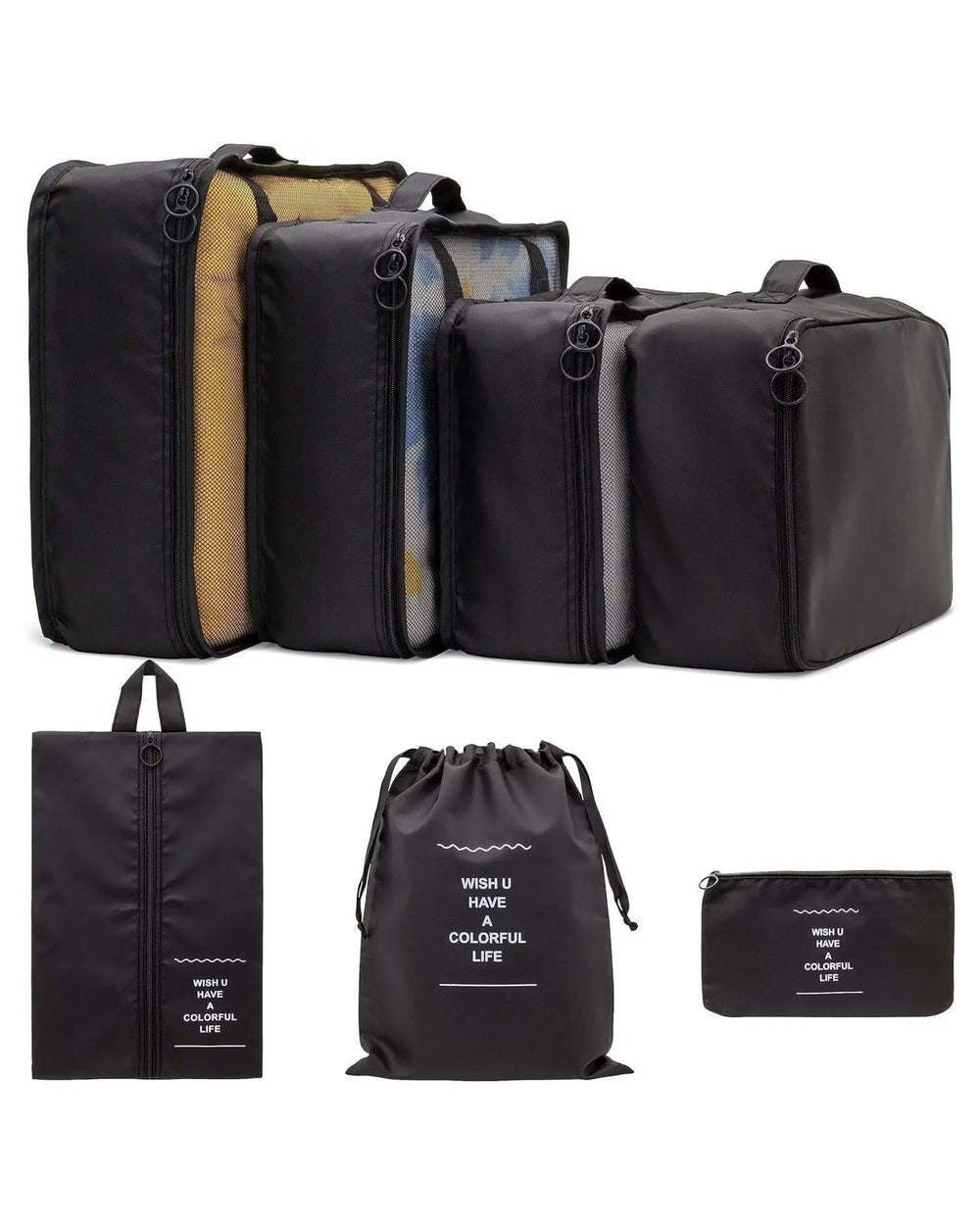 Storage Bag 7Pc Set, Wardrobe Organizer, Chase Value, Chase Value