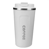 Stainless Steel Vacuum Temperature Coffee Mug - Off White, Water Bottle, Chase Value, Chase Value