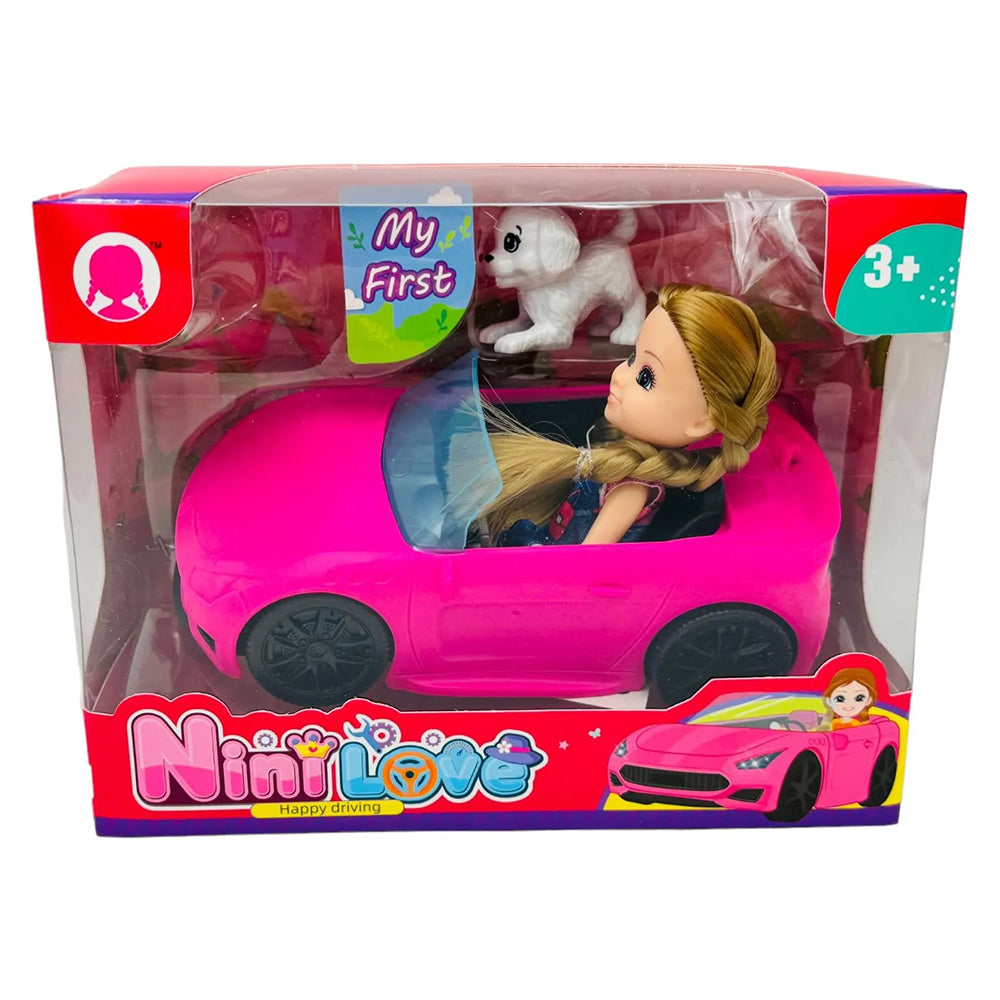 Nini Love Happy Driving Set - Pink, Dolls & House, Chase Value, Chase Value