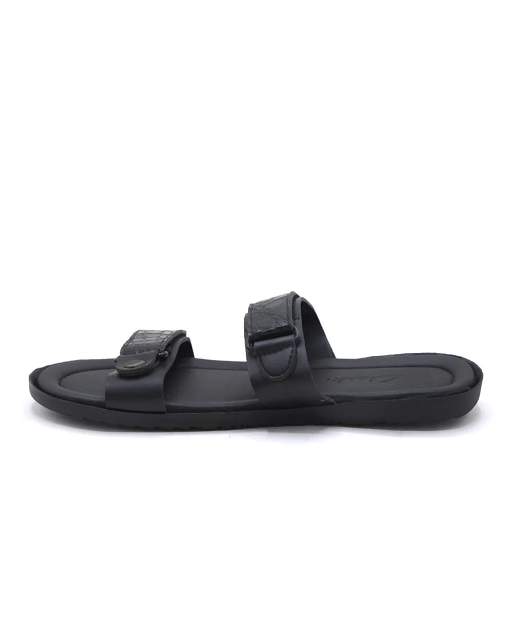 Men's Slipper - Black, Men's Slippers, Chase Value, Chase Value