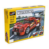 Architect Multificence Sports Cars Building - Red, Die-cast Model Car, Chase Value, Chase Value