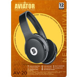 Space Headphone Aviator Av-20 - Black, Hands Free / Head Phones, Space, Chase Value