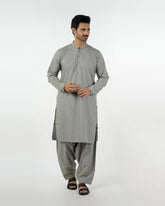 Eminent Men's Trim Fit Shalwar Suit - Ash Grey, Men's Shalwar Kameez, Eminent, Chase Value