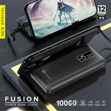 Space FU-10 Fusion Power Bank 10000mAh, Power Bank, Space, Chase Value