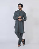Eminent Men's Embroidered Kurta Pajama Suit - Green, Men's Shalwar Kameez, Eminent, Chase Value