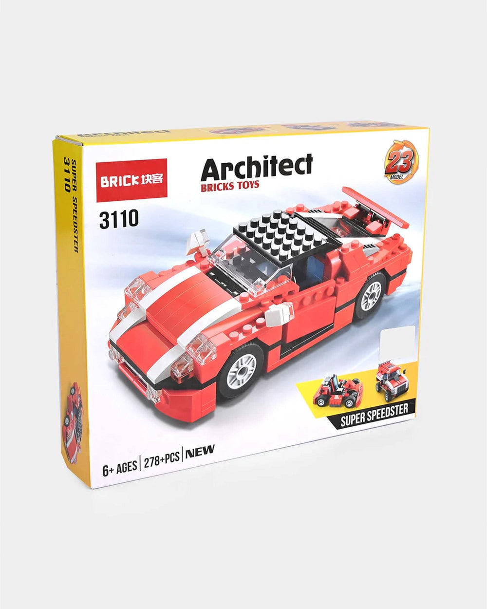 Block Car, Kids Blocks & Building Toys, Chase Value, Chase Value