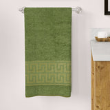 Face Towel Greek Border, Face Towels, Chase Value, Chase Value