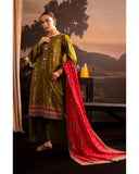Women's Printed Suit 3-Pc - Inspired by Khaddi - 7