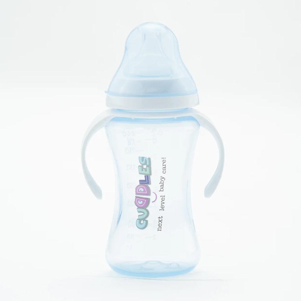 Cuddles Natural Feeder 260ml - Blue, Feeding Supplies, Chase Value, Chase Value