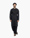 Valuable Men's Plain Shalwar Suit - Black, Men's Shalwar Kameez, Chase Value, Chase Value