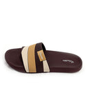 Valuable Open-toe Men's Slider - Brown, Men's Slippers, Chase Value, Chase Value