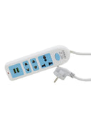 Extension Board With USB - White
