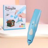 3D Printing Pen + 3 Color Filaments – Kids & Adults- Blue, Educational Toys, Chase Value, Chase Value