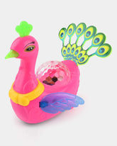 Battery Operated PEACOCK With LIGHT & MUSIC, Musical Toys, Chase Value, Chase Value