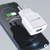 Space Wc-100 Single Port Usb Wall Charger, Mobile Charger, Space, Chase Value