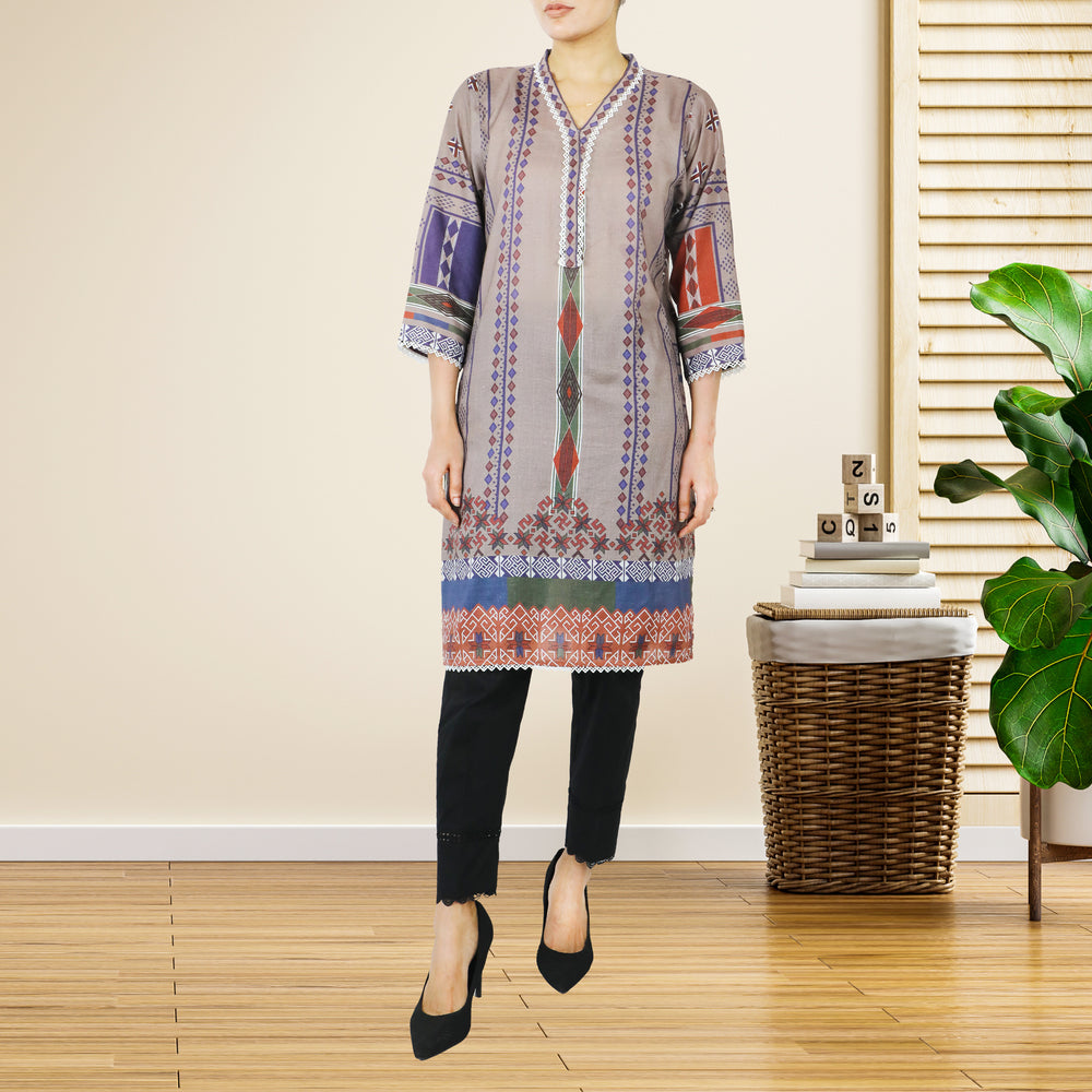 Valuable Cotton Unstitched Kurti - 10, Women, Unstitched Kurti, Chase Value, Chase Value