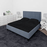 Double Terry Waterproof Mattress Protector 72 X 78" - Black, Mattress Protector, Chase Value, Chase Value