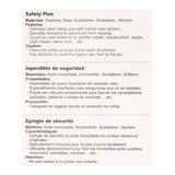 Farlin Safety Pin, 6-Pack, BF-121-6, Infants Accessories, Farlin, Chase Value