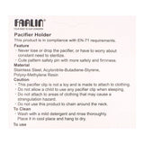 Farlin Doctor J. Pacifier Holder Chain, 0m+, BF-127, Infants Accessories, Farlin, Chase Value