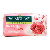 Palmolive Naturals Radiant Glow Soap, Milk + Rose Petals, 145g, Soaps, Palmolive, Chase Value