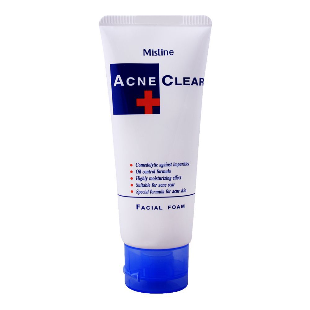 Mistine Acne Clear Facial Foam 85g, Face Washes, Mistine, Chase Value