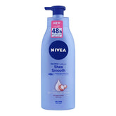 Nivea Shea Smooth Dry Skin Body Lotion, With Deep Moisture Serum, 400ml, Beauty & Personal Care, Lotion & Cream, Nivea, Chase Value